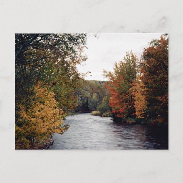 Carte Postale Rivière Gaspereau, Nouvelle-Écosse, Canada à la ri (Devant)