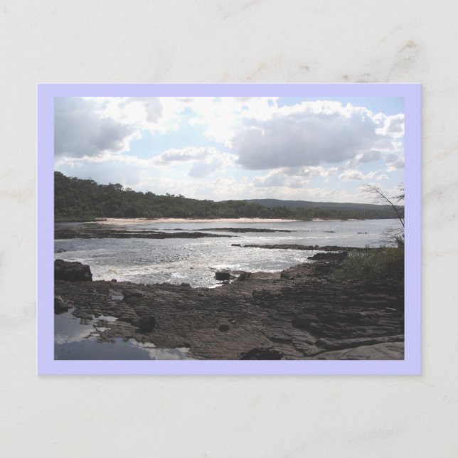 Carte Postale Rivière Jungle Venezuela Paysage photo (Devant)