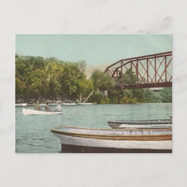 Carte Postale Rivière russe à Healdsburg Californie (Devant)