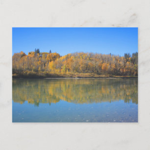 Carte Postale Rivière Saskatchewan Nord - Automne