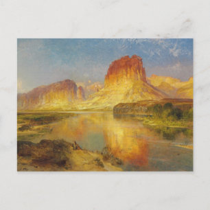 Carte Postale Rivière verte du Wyoming - 1878