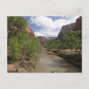 Carte Postale Rivière Virgin au printemps dans le parc national