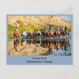 Carte Postale Rivière Yampa - Voyage Occidental