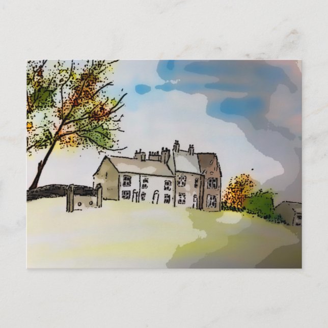 Carte postale Rivington Village (Devant)