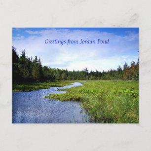 Carte Postale Rivulet au large de Jordan Pond