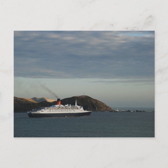 Carte Postale RMS Queen Elizabeth 2 (Devant)