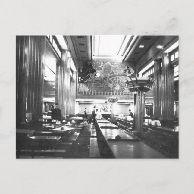 Carte Postale RMS Queen Mary - Pendant la construction (Devant)