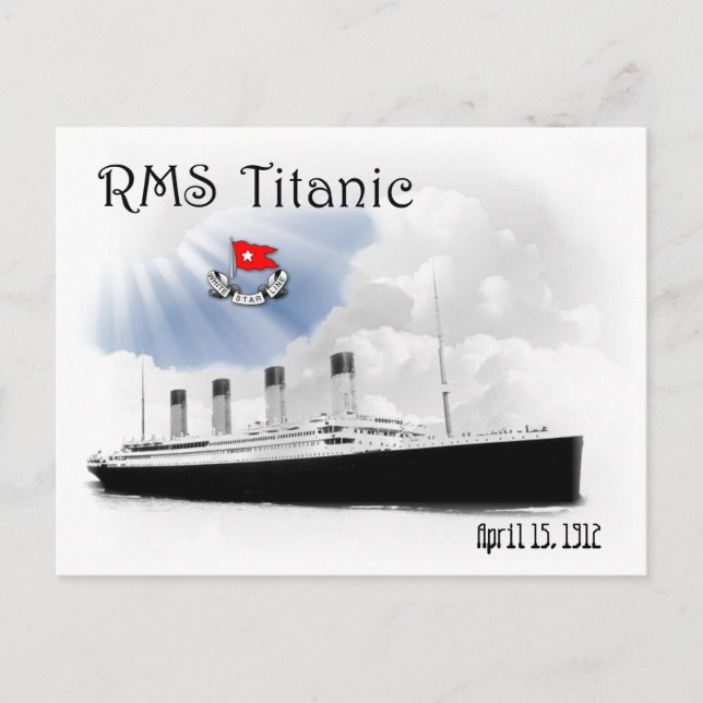 Carte Postale RMS Titanic (Devant)