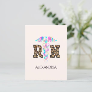 Carte Postale RN, infirmière autorisée