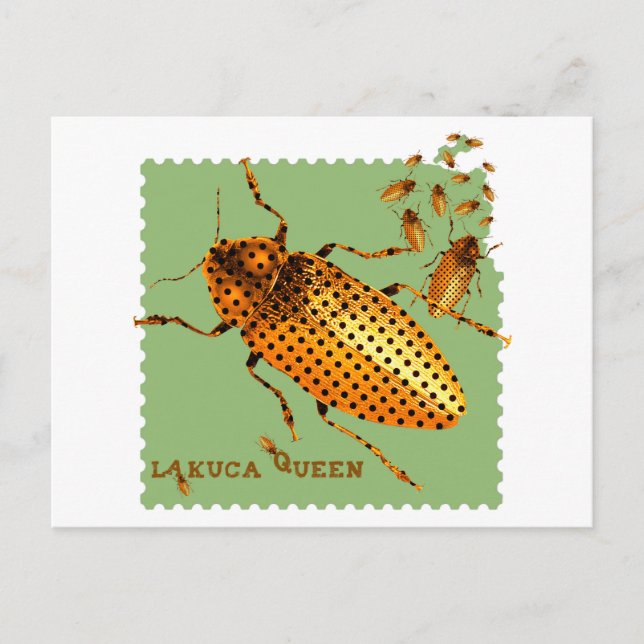 Carte Postale Roach Queen (Devant)