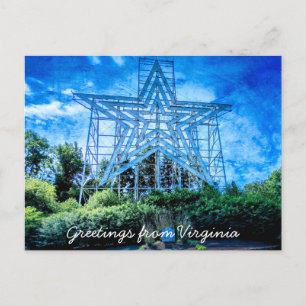 Carte postale Roanoke Star