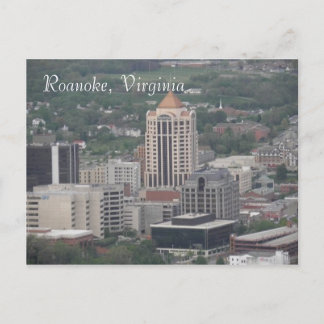 Carte postale Roanoke, Virginia