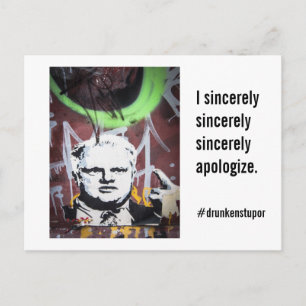 Carte Postale Rob Ford Crack maire "Je suis sincèrement sincère"