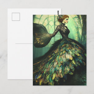 Carte Postale Robe à échelle de poisson