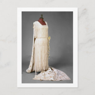 Carte Postale Robe de mariage portée par Mary, princesse royal,