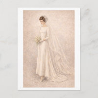Robe de mariée vintage des années 1960