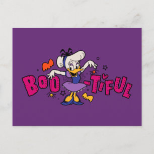 Carte Postale Robe d'Halloween Boo-tiful Daisy Duck
