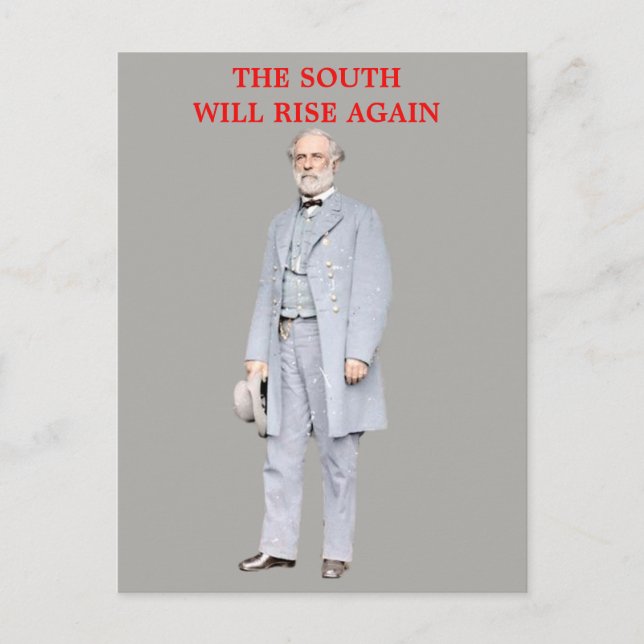 CARTE POSTALE ROBERT E. LEE (Devant)