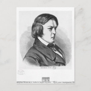 Carte Postale Robert Schumann