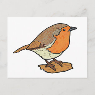 Carte Postale Robin