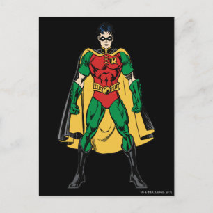 Carte Postale Robin Classic Stance