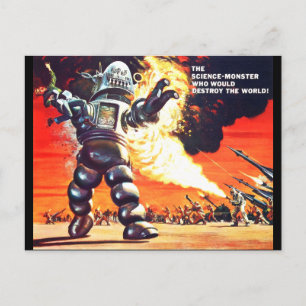 Carte Postale Robot