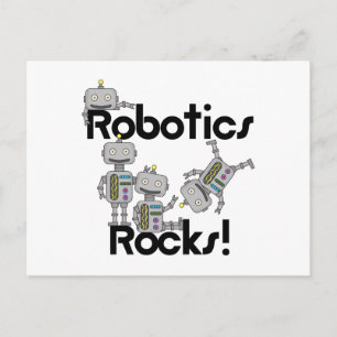 Carte Postale Robotics Rocks