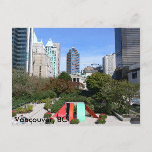 Carte Postale Robson Square Vancouver, Colombie-Britannique