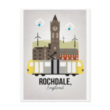 Carte postale Rochdale