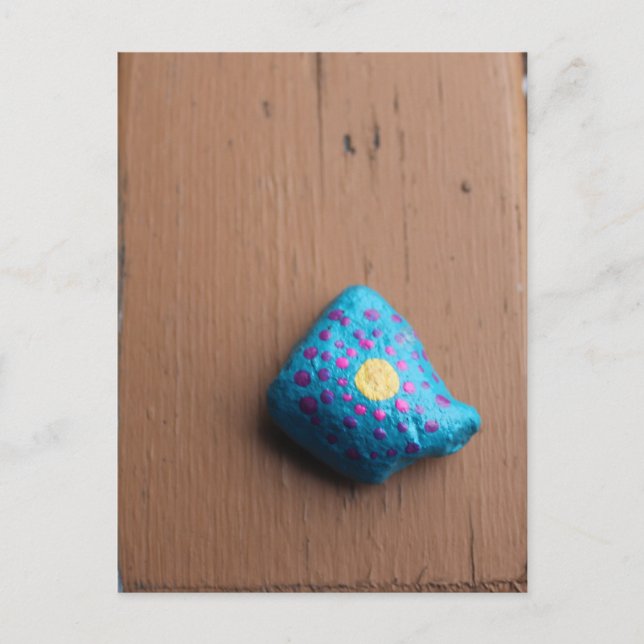 Carte Postale Roche à points Polka Cute (Devant)