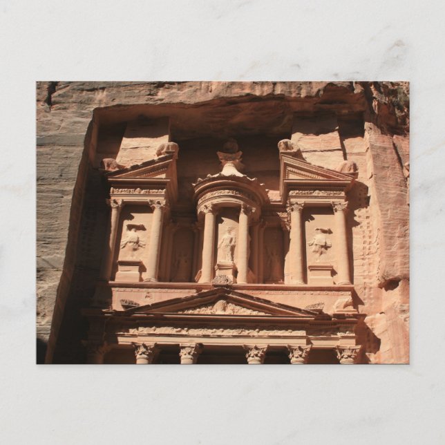 Carte Postale roche du trésor petra (Devant)
