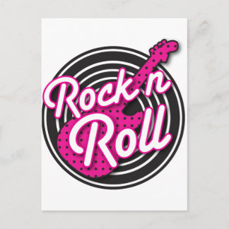 Carte Postale Roche N Rouleau rockabilisme