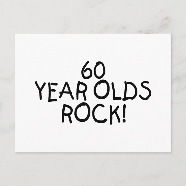 Carte Postale Rocher de 60 ans (Devant)