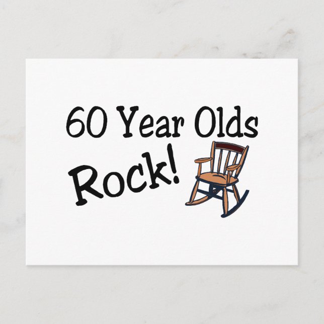 Carte Postale Rocher de 60 ans (chaise à roche) (Devant)
