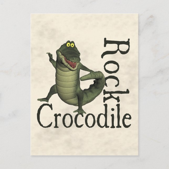 Carte Postale Rocher de crocodile (Devant)