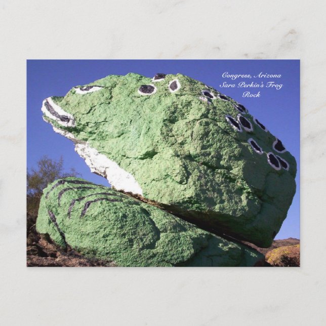 Carte Postale Rocher de grenouille Sara Perkins (Devant)