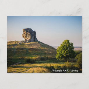 Carte Postale Rocher de Pidkamin, Ukraine