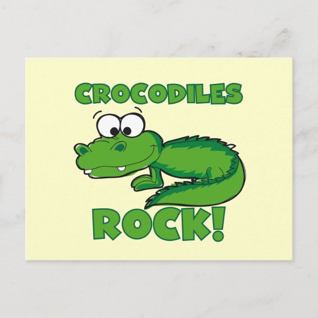 Carte Postale Rocher des crocodiles (Devant)