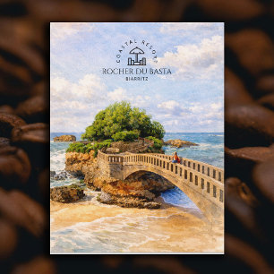 Carte Postale Rocher Du Basta, Station balnéaire de Biarritz   É