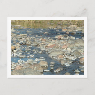 Carte Postale rochers de la rivière