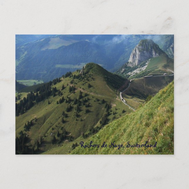 Carte Postale Rochers de Naye, Suisse (Devant)