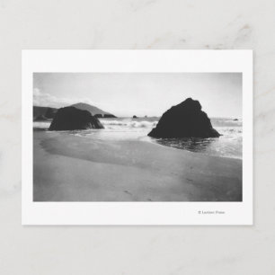 Carte Postale Rochers le long de la plage à Port Orford, Oregon