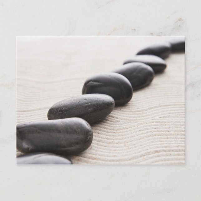 Carte Postale Rochers sur sable (Devant)