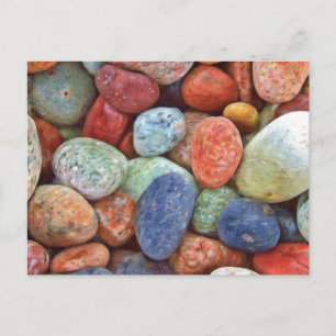 Carte Postale Roches colorées