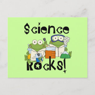 Carte Postale Roches de la Science de grenouilles