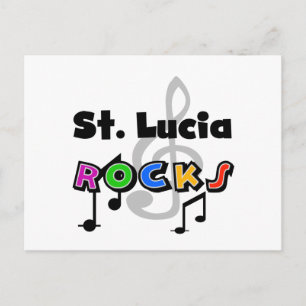 Carte Postale Roches de Sainte-Lucie
