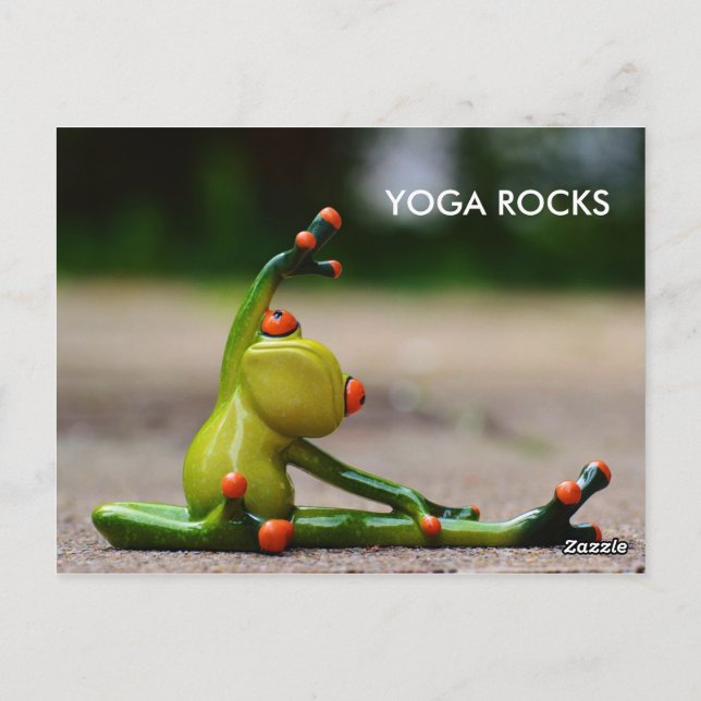 Carte Postale Roches de yoga (Dos)