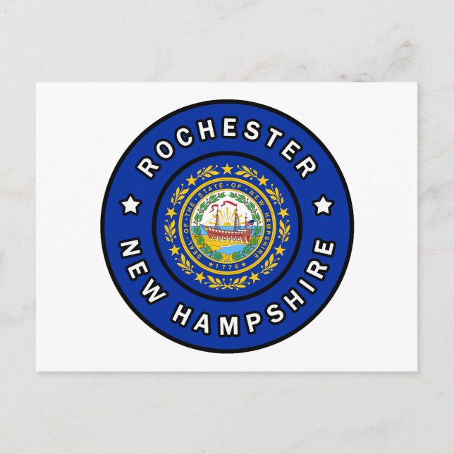 Carte Postale Rochester New Hampshire (Devant)