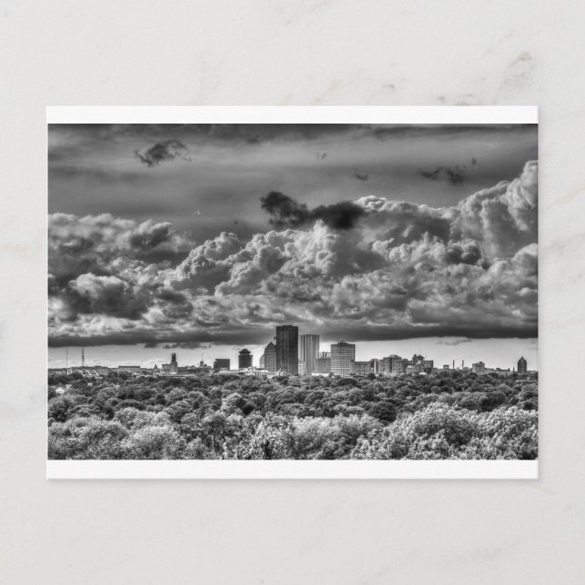 Carte Postale Rochester NY Skyline (Devant)