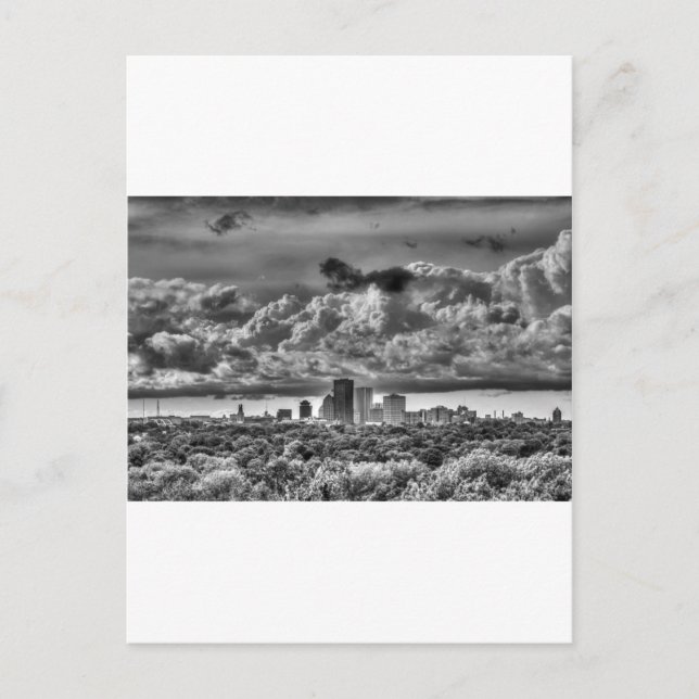 Carte Postale Rochester NY Skyline (Devant)